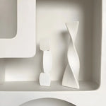 Grand Vase Artisanal Torsadé Blanc ou Noir - Vignette | Vase Cute