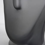 Grand Vase Décoration d'Intérieur Visage Gris - Vignette | Vase Cute