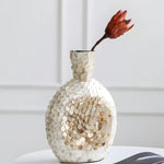 Grand Vase de Luxe Écailles Dorées - Vignette | Vase Cute