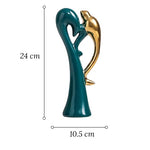 Vase Vert Foncé et Ses Ornements - Vignette | Vase Cute