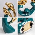 Vase Vert Foncé et Ses Ornements - Vignette | Vase Cute