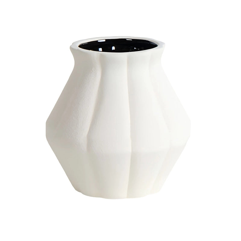 Petit Vase Décoratif Simple Couleurs Variées en Céramique modèle beige pastel.