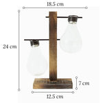 Soliflore Ampoule avec Support Socle - Vignette | Vase Cute