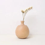 Soliflore Boule avec Col Fin en Bois - Vignette | Vase Cute