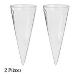 Soliflore Cornet Mural Hydroponique - Vignette | Vase Cute