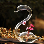 Soliflore Cygne Transparent - Vignette | Vase Cute