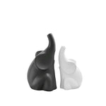 Soliflore Éléphant Duo Noir et Blanc - Vignette | Vase Cute