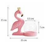 Soliflore Flamant Rose Couronné - Vignette | Vase Cute
