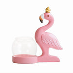 Soliflore Flamant Rose Couronné - Vignette | Vase Cute
