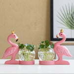 Soliflore Flamant Rose Couronné - Vignette | Vase Cute
