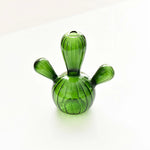 Soliflore Forme Cactus Vert Foncé Translucide - Vignette | Vase Cute