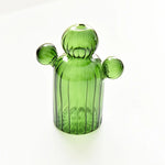 Soliflore Forme Cactus Vert Foncé Translucide - Vignette | Vase Cute