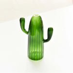 Soliflore Forme Cactus Vert Foncé Translucide - Vignette | Vase Cute