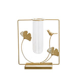 Soliflore Gold Oiseau et Feuilles de Ginkgo - Vignette | Vase Cute