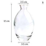 Soliflore Transparent Liseré Gold - Vignette | Vase Cute