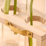 Soliflore Tubes Cadre Bois Mural - Vignette | Vase Cute