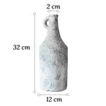 Vase Ancien Forme Bouteille avec Anse - Vignette | Vase Cute