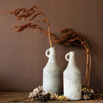 Vase Ancien Forme Bouteille avec Anse - Vignette | Vase Cute