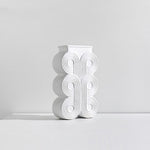 Vase Colonne Art Déco Motif Rond - Vignette | Vase Cute
