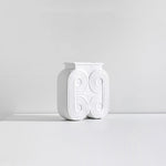 Vase Colonne Art Déco Motif Rond - Vignette | Vase Cute