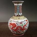 Vase Artisanal Dragon Rouge - Vignette | Vase Cute