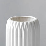Vase Blanc Décoratif Style Origami - Vignette | Vase Cute