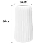 Vase Blanc Décoratif Style Origami - Vignette | Vase Cute