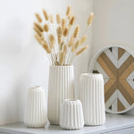 Vase Blanc Décoratif Style Origami - Vignette | Vase Cute