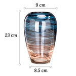 Vase Bleu Nuancé Élégant - Vignette | Vase Cute