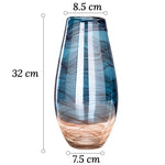 Vase Bleu Nuancé Élégant - Vignette | Vase Cute