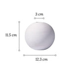 Vase Boule Blanc Minimaliste - Vignette | Vase Cute