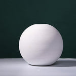 Vase Boule Blanc Minimaliste - Vignette | Vase Cute