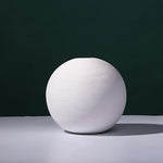 Vase Boule Blanc Minimaliste - Vignette | Vase Cute