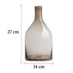 Vase Bouteille Verre Bullé Coloré - Vignette | Vase Cute