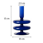 Vase Chandelier Bleu Nuit ou Orange - Vignette | Vase Cute