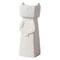 Vase Chat Blanc Design Créatif en Céramique modèle M.