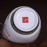 Vase Chinois Peint Motifs Animaux - Vignette | Vase Cute
