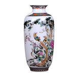 Vase Chinois Peint Motifs Animaux - Vignette | Vase Cute
