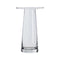 Vase collerette simple décoratif en Verre modèle Transparent 25 cm.