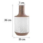 Vase Cylindrique Texturé Style Vintage - Vignette | Vase Cute