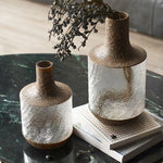 Vase Cylindrique Texturé Style Vintage - Vignette | Vase Cute