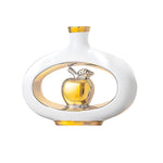 Vase de Luxe Contemporain Ikebana Blanc et Doré - Vignette | Vase Cute