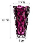 Vase de Luxe Effet Cristal Coloré - Vignette | Vase Cute