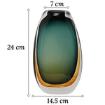 Vase de Luxe en Verre Soufflé Bicolore - Vignette | Vase Cute