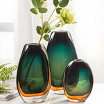 Vase de Luxe en Verre Soufflé Bicolore - Vignette | Vase Cute