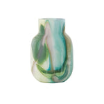 Vase Décoratif Effet Marbré Vert et Bleu - Vignette | Vase Cute