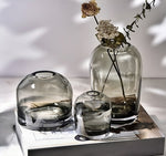 Vase Décoratif Gris ou Blanc Transparent - Vignette | Vase Cute