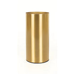 Vase Doré Cylindrique - Vignette | Vase Cute