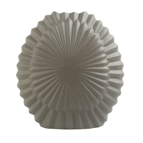 Vase rayon de soleil modèle gris foncé.