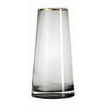 Vase en Verre Décoratif Liseré Doré - Vignette | Vase Cute